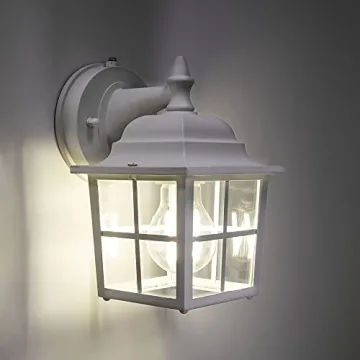 Stylish CORAMDEO French Pane Outdoor Light for Porch