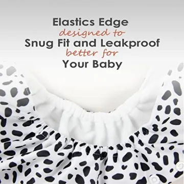 Wegreeco Cloth Diapers 5 Pack with Bamboo Inserts