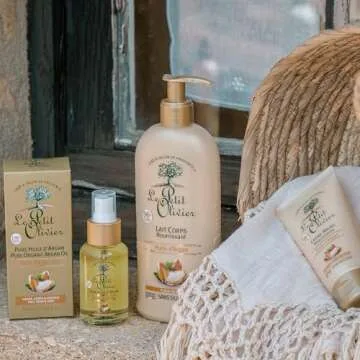 Le Petit Olivier Nourishing Body Lotion - Light, Non-Greasy Texture - Enriched With Argan Oil - Nourishes Skin, Leaving it Soft and Silky - For Normal to Dry Skin - Silicone Free - 8.4 Oz