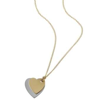 Fossil Women's Engravable Necklace - Chic and Personalized