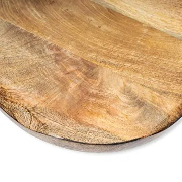 GoCraft Mango Wood Pizza Peel Cutting Board 16x11