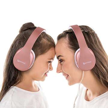 Bluetooth Headphones Over Ear, 70H Playtime and 3 EQ Music Modes Wireless Headphones with Microphone, HiFi Stereo Foldable Lightweight Headset, Deep Bass for Home Office Cellphone PC