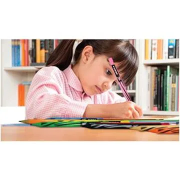 Zebra Cadoozles Starters Colored Mechanical Pencil, 2.0mm Point Size, Assorted Colors, 12-Count