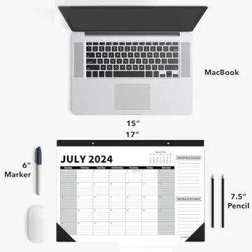 Sproutbrite 18 Month Desk Calendar 2024-2025