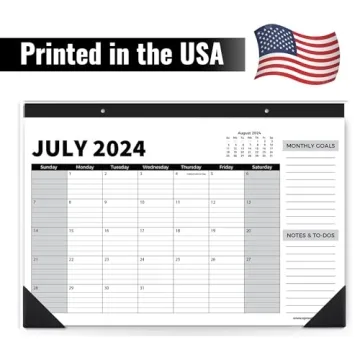 Sproutbrite 18 Month Desk Calendar 2024-2025