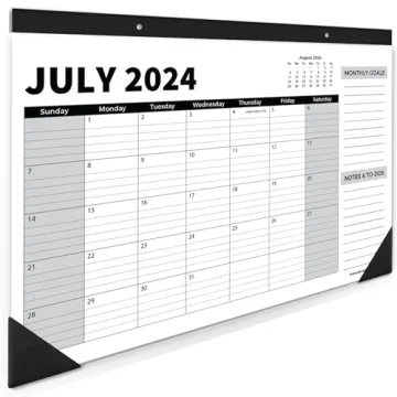 Sproutbrite 18 Month Desk Calendar 2024-2025