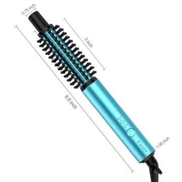 FARERY Mini Curling Brush 3 Temperature Adjustable