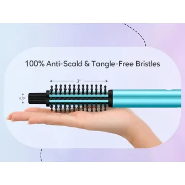 FARERY Mini Curling Brush 3 Temperature Adjustable