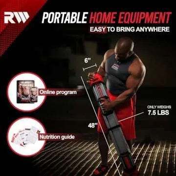 IRON CHEST MASTER Push Up Machine | Home Fitness Equipment for Chest Workouts | Home Gym Equipment Includes Adjustable Resistance Bands and a Unique Fitness Program | Tension Level - 120 lbs.