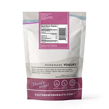 Cultures for Health Bulgarian Yogurt Starter Culture | 2 Packets Dehydrated Heirloom Culture | Make ...