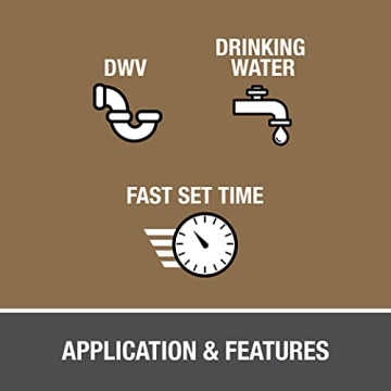 Oatey PVC Cement and Purple Primer Handy Pack 4 oz