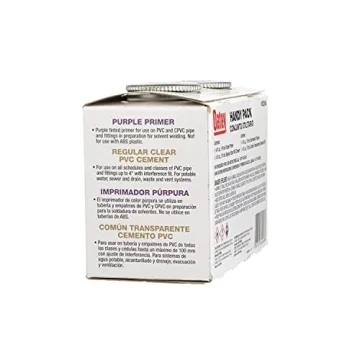 Oatey PVC Cement and Purple Primer Handy Pack 4 oz