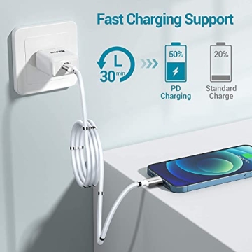 AICase Magnetic Type-C to Lightning Cable for iPhone Charging