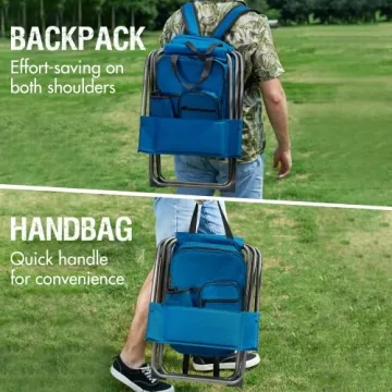 PORTAL Backpack Cooler Chair - Perfect for Camping and Hiking