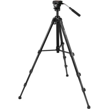 Magnus VT-350 Video Tripod with Fluid Head for DSLR and Camcorder