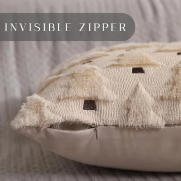 Allorry 18x18 Christmas Pillow Covers Set of 2