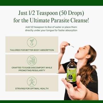 Go Nutrients Intestinal Edge - Gut Cleanse for Humans with Wormwood, Black Walnut, Clove & More - Liquid Drops for Digestive Support - Non-GMO Tincture - 2oz