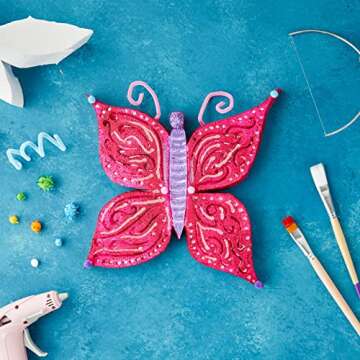 Juvale 1 Inch Thick Foam Board Sheets - 17x11 Inch Polystyrene Rectangles for DIY Crafts, Insulation, Sculptures, Models (White), Pack of 6