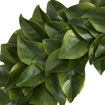 Nearly Natural 30in. Magnolia Artificial Wreath