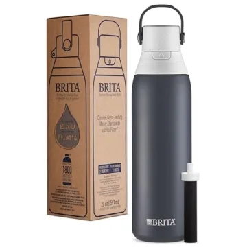 Brita Stainless Steel Filtering Water Bottle 20oz