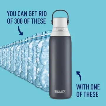 Brita Stainless Steel Filtering Water Bottle 20oz