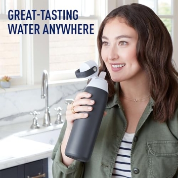 Brita Stainless Steel Filtering Water Bottle 20oz