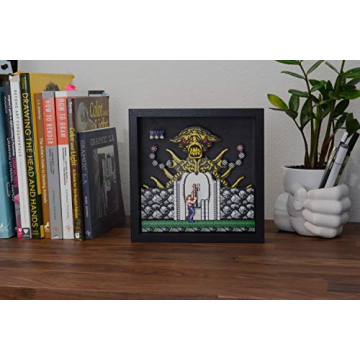 Get Level Up Labs Pixel Frames Contra Alien Boss 3D Shadow Box Art