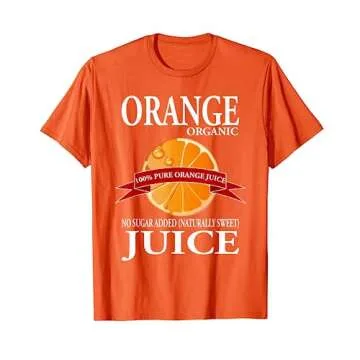 Orange Juice Box: Fun Family Matching T-Shirts for Halloween