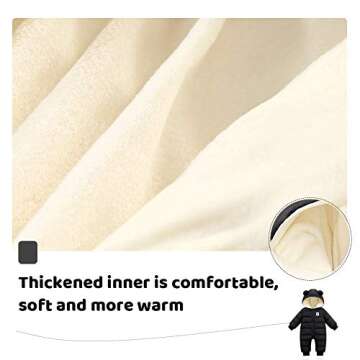 Fumdonnie Infant Baby Snow Suit for Winter Fun