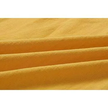 ECHOINE Women's Casual Yellow Sundress for All Occasions