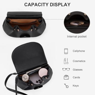 Designer Mini Faux Leather Shoulder Bag Women's Fashion