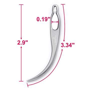 NAYOO Dreadlock Tool 5-Piece Set for Easy Loc Maintenance