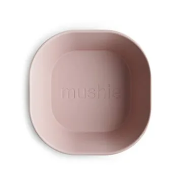 Mushie Square Bowls for Kids | Safe, Stylish Dinnerware