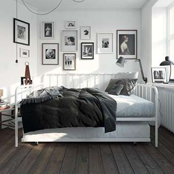 DHP LikeHome Aaron Full Size Daybed & Twin Trundle Frame