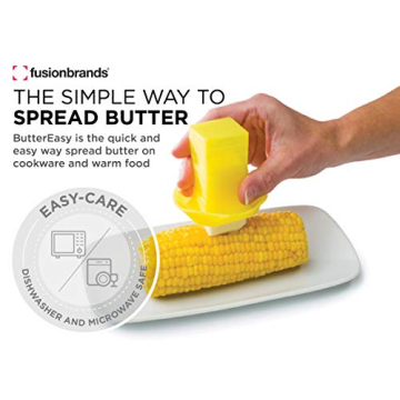 FusionBrands ButterEasy Butter Spreader & Holder - Effortless Spreading