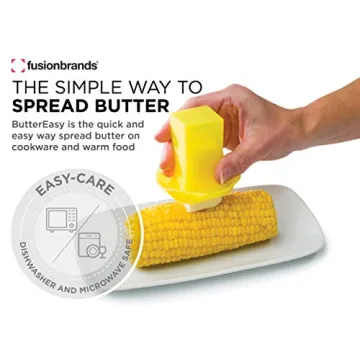 FusionBrands ButterEasy Butter Spreader & Holder - Effortless Spreading