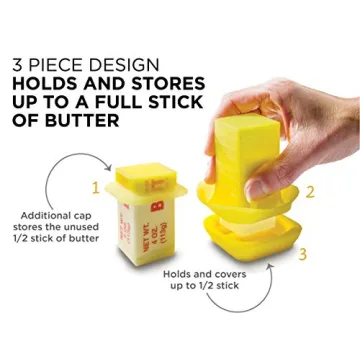 FusionBrands ButterEasy Butter Spreader & Holder - Effortless Spreading
