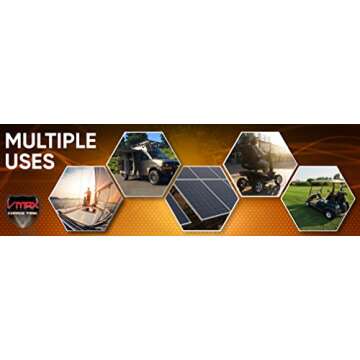 Qty2: VMAX SLR125 AGM Sealed Deep Cycle 12V 125Ah Batteries for Use with Pv Solar Panels, Wind Turbine and Inverters