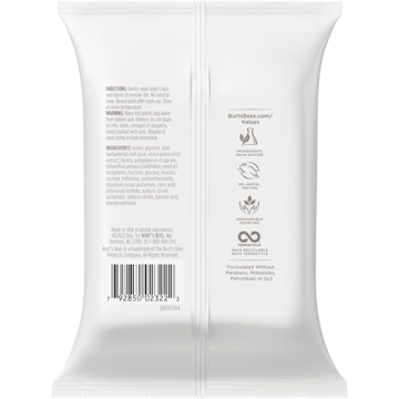 Burt's Bees Gentle Baby Wipes for Sensitive Skin