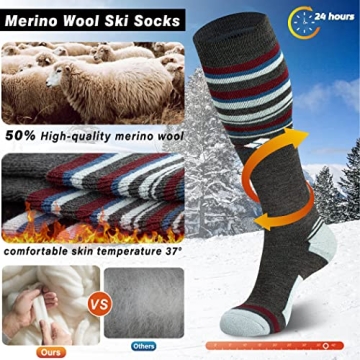 Warm Ski Socks for Ultimate Comfort and Performance