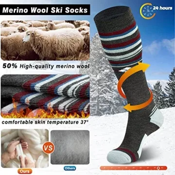 Warm Ski Socks for Ultimate Comfort and Performance
