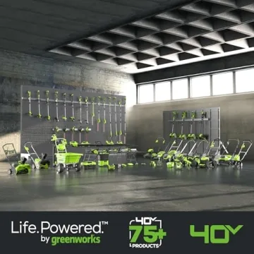 Greenworks 40V 16" Cordless Lawn Mower for Effortless Cutting