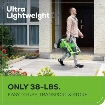 Greenworks 40V 16" Cordless Lawn Mower for Effortless Cutting