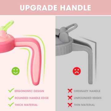 Aieve Mason Jar Pour Spout Lid for Wide Mouth Mason Jar, 2 Pack Mason Jar Pitcher Flip Cap Lids with...