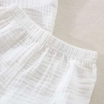 Baby Boys Button-Down Summer Outfit Set for Toddlers