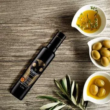 Croatian Ultra Premium Olive Oil - Super High Polyphenols (1400mg/kg) EVOO From The Super-Variety Šoltanka Olives. Most Awarded Dalmatian Olive Oil. (500ML) Imported from Croatia.