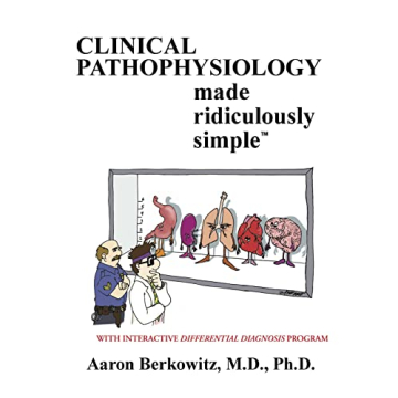 Clinical Pathophysiology Made Ridiculously Simple Book - Essential Resource for Healthcare Students