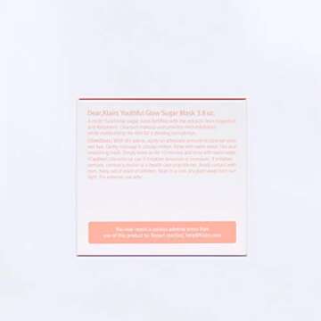 DearKlairs] Youthful Glow Sugar Mask 110g, 3 in 1 sugar action: exfoliate, cleanse & mask