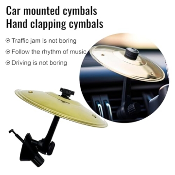 Universal Car Drum Cymbal Air Vent Clip for Music Lovers