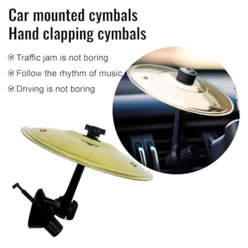 Universal Car Drum Cymbal Air Vent Clip for Music Lovers